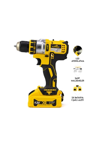 Dawreek 10 MM Çelik Mandren Vidalama DW3P