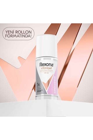 Rexona Clinical Protection Confidence Kadın Roll On 45 Ml