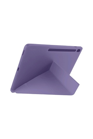 İpad Uyumlu Pro 11 2024 Kılıf Kalemlikli Hugo Tablet Kılıfı - Mor