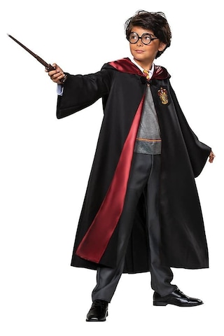 Harry Potter Gryffindor Cübbe Çocuk Boy - Harry Potter Kostümü 7-8 Yaş 5477