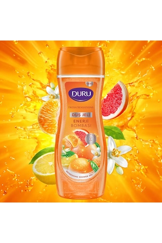 Duru Fresh Sensations Enerji Bombası Duş Jeli 6 x 450 ML