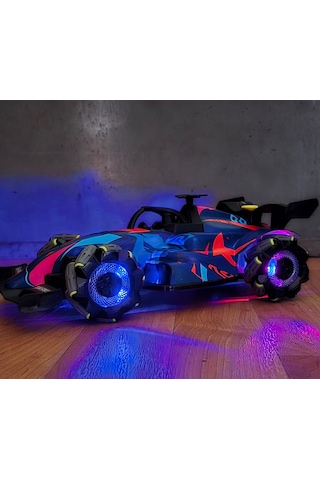 Oyuncak Kumandalı Formula F1 Duman Çıkaran Full Fonksiyon Şarjlı