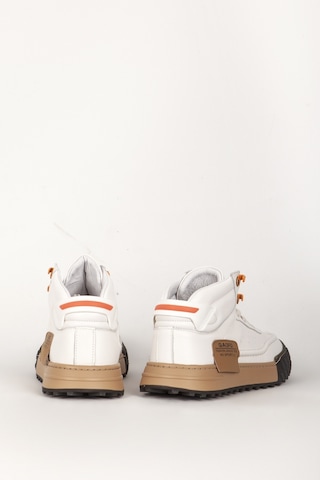 Beyaz Guja 501 Yüksek Bilek Erkek Sneaker Beyaz