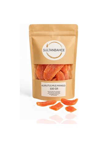 Kuru Meyve Mango 100 Gr Atıştırmalık Kuru Meyve Mango Dilimleri Vegan Diyet Destek Diğer