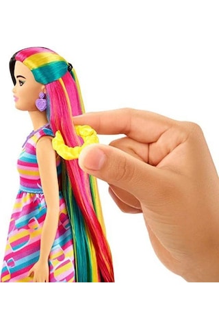 Barbie Tamamen Saç Bebek HCM90 Lisanslı Ürün