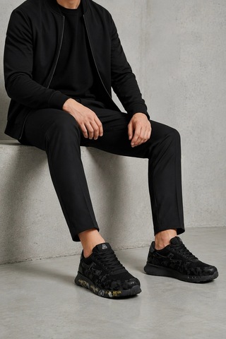 Ht Hotin Flash Erkek Hafif Günlük Spor Ayakkabı Konfor Tabanlı Nefes Alabilen Rahat Sneaker - Siyah