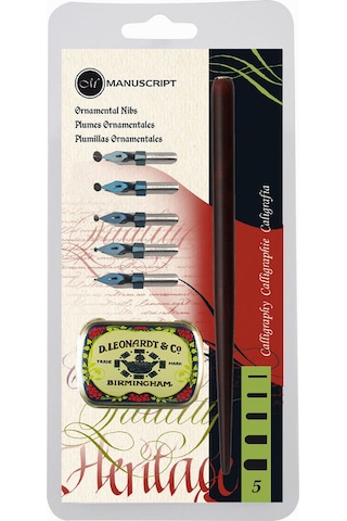 Manuscrıpt Leonardt Mdp2096 Calligraphy Kaligrafi Divit Set
