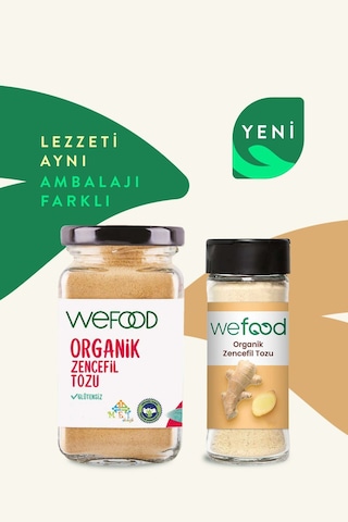 Wefood Organik Zencefil Tozu 45 gr