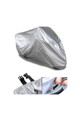 Motolux Mtx 125 Arka Çanta Uyumlu Motorsiklet Brandası, Motor Örtüsü Mba90002