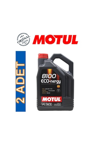 Motul 8100 Eco-Nergy 5W-30 Motor Yağı 2 x 4 L