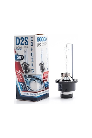 PHOTON D2S 6000K +%50 FAZLA IŞIK FAR AMPÜL TAKIMI (2 ADET)