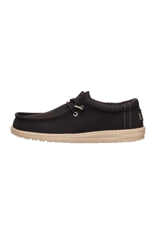 HEY DUDE Wally Classic Kahverengi Erkek Sneaker-11135 Kahverengi