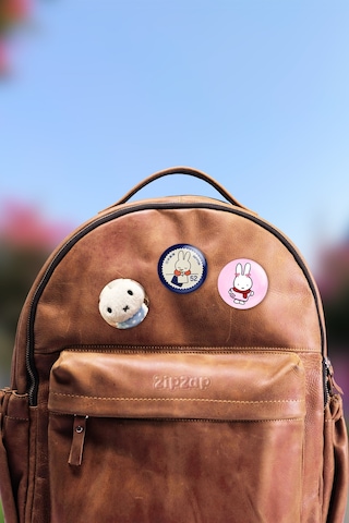 Y2k Japon Miffy Cute Rozet Çanta Süsü Rozet İğneli Buton Rozet Seti 3 Adet Üçlü