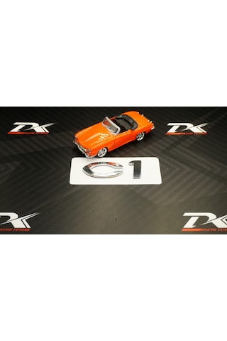 Citroen C1 2007-2011 Bagaj Krom Abs 3M 3D Yazı Logo Amblem