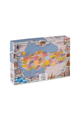 Gürbüz Yayınları Türkiye Siyasi Puzzle 1000 Parça