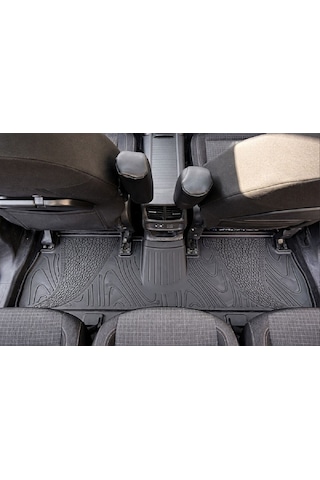 Rizline Premium Fiat Doblo 2023 Sonrası Havuzlu Paspas Katlanabilir Ön Yolcu Koltuğu