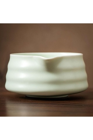 Besthome1 Yeşil Maccha Fincanı 500 Ml - Yıkamak Kolay, Fırın & Mikrodalga Uygun Açık Yeşil