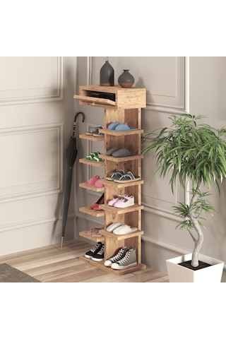 Mbes Mobilya Atlantik Çam Ayakkabılık Atlantik - Çam