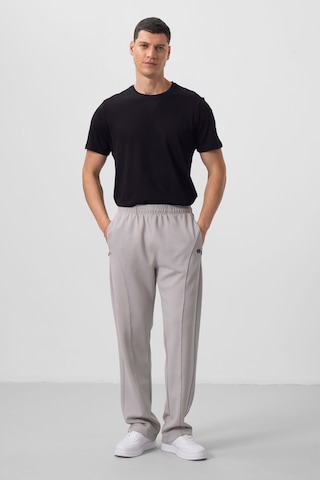 Tommylife Taş Yüzeyi Dokulu Standart Fit Palazzo Erkek Pantolon - 82171 Taş