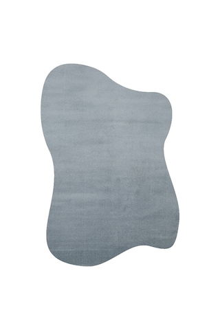 Eko Halı Zen Amorf 01 Blue Amorf Kesim Hav Toz Vermez Yumuşak Dokulu Salon Halısı Oturma Odası Halısı Yatak Odası Halısı Koridor Halısı Mutfak Halısı Modern Makine Halısı Mavi