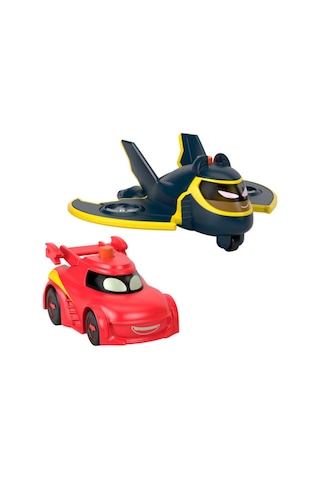 Fisher Price Batwheels Işıklı Yarışçılar Oyuncak Arabaları Hml26