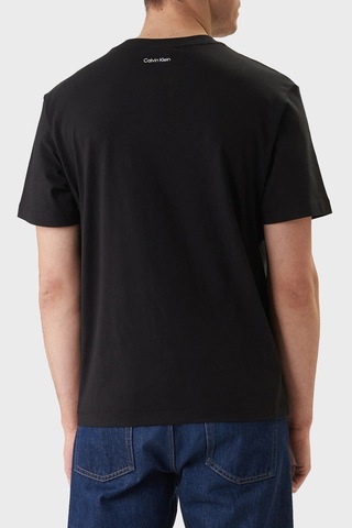 Calvin Klein Erkek T Shirt Lv04rf822g Ub1 Siyah Siyah