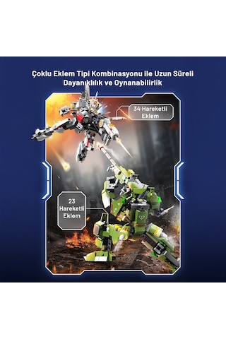 Steel Titan Ölümsüz Savaşçı Yapı Bloğu Seti
