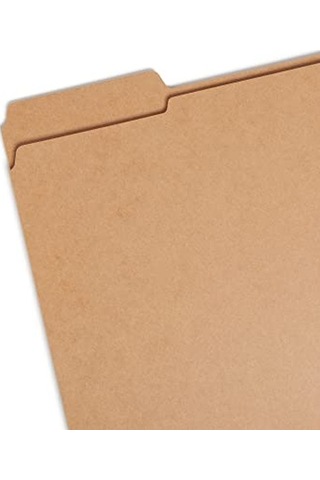 Klasörü Güçlendirilmiş 1 3-kesim Tab Mektup Boyutu Kutu Başına 100 10734