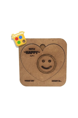 Moon Beavers Emojiler Ahşap Eğitici Oyun