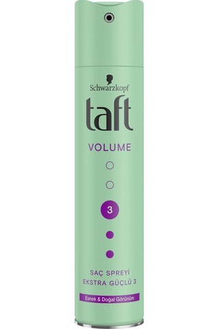 Taft True Volume Ekstra Hacim Veren Sprey 2 x 250 ML