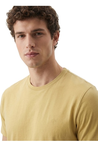 LOFT Regular Fit Erkek Tshirt K.kol Lf2042275 Q1.v1 Sarı