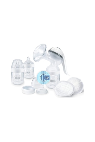 Nuk Nature Sense El Süt Pompası Seti - 6 Parça Ultra Emzirme Pedi - Biberon Isıtıcı Seti Biberon Isıtıcı ve Sterilizatör