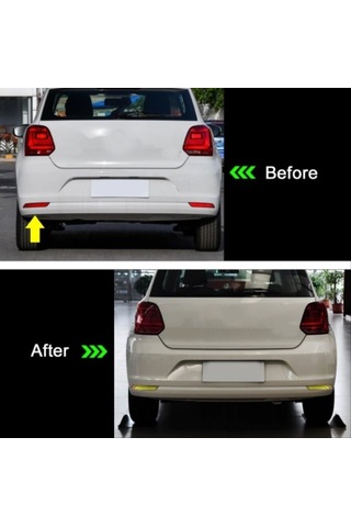 Autogp Vw Polo Arka Sis Lambası Ledli 2014 / 2018 Cmvpo14asl2