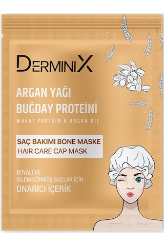 Derminix Buğday Proteini & Argan Yağı Bone Saç Maskesi Derminix Buğday Proteini & Argan Yağı Bone Saç Maskesi