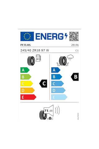 Petlas 245/40 Zr18 97W Rf Veloxsport Pt741 Yaz Lastiği Lastiği 2025
