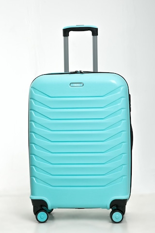 Yefa Pp Polipropilen Kırılmaz Büyük & Makyaj Boy 2'li Valiz Seti Su Yeşili