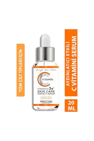 Procsın C Vitamini Aydınlatıcı Ve Ton Eşitleyici Bakım Serumu 20 ML