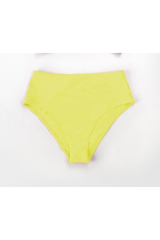 Angelsin Yüksek Bel Bikini Altı Sarı
