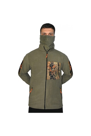 Mysia Outdoor Haki Orman Desen Taktik Polar Mont Avcı Mont 7 Cep Çok Renkli