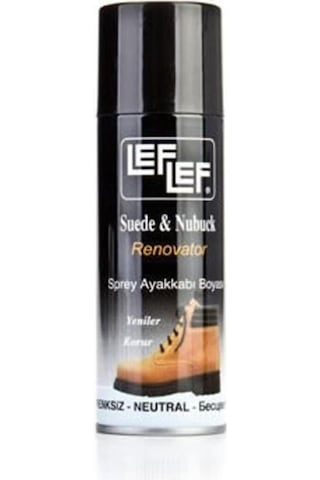 Nuri Leflef Süet Nubuk Ayakkabı Bakım Sprey Boyası 200 Ml 001