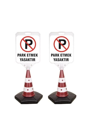 Park Etmek Yasaktır Uyarı Ve Yönlendirme Dubası Kırmızı 2 Adet Park Etmek Yasaktır Uyarı Ve Yönlendirme Dubası Kırmızı 2 Adet