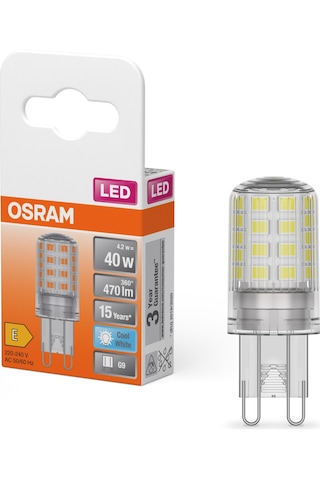 Osram Led 4.2w 4000k 470lm G9 Duy Kırık Beyaz Işık Ampul
