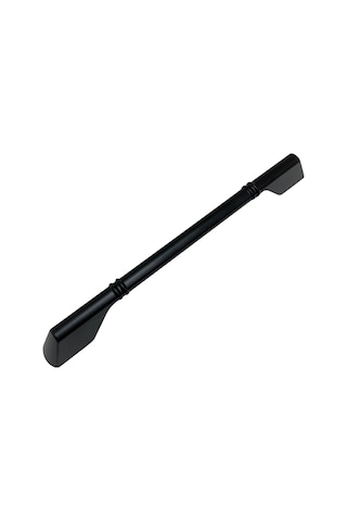Saroz Düz Siyah Metal Dolap Kulpu Mobilya Ve Mutfak Dolap Kulpu Siyah 160-192mm 1 Adet Siyah