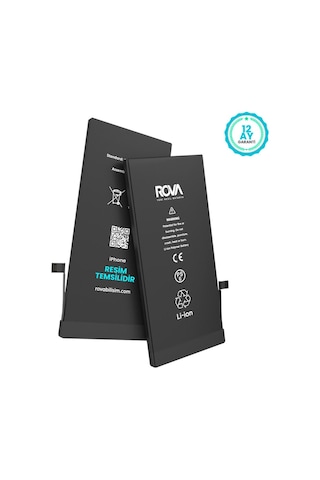 Rova Apple Uyumlu iPhone 16 Plus Yüksek Kapasiteli Batarya Pil 3620 Mah