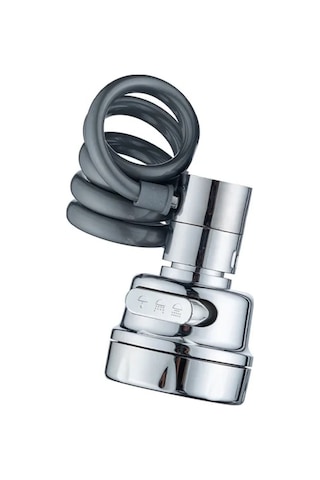 Mintev Spiral Hortumlu 3 Fonksiyonlu Tasarruflu Musluk Ucu