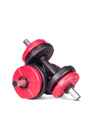 Dambıl Seti Blackred 6 İn 1 Fitness Set 11 Kg