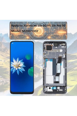 Xiaomi Mi 10t 5g Lcd Ekran Dokunmatik Full Çıtalı
