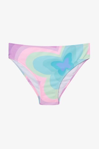 Penti Kız Çocuk Rainbow Butterfly Halter Çok Renkli Bikini Takımı
