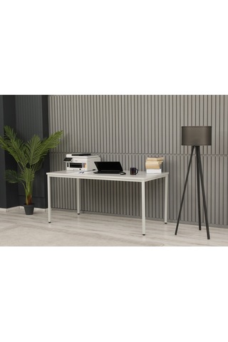 Arpelia Çalışma Masası 160x80x75 Cm Gri