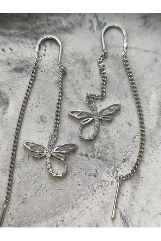 Sılver Whale Gümüş İpli Küpe Passant Seçenekleri 249531220 Diğer